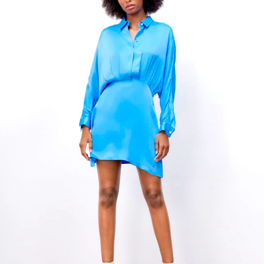 Satin Effect mini dress